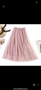 Star Tulle Skirt
This skirt has the option to be fringed and bordered.