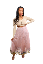 Load image into Gallery viewer, Star Tulle Skirt
This skirt has the option to be fringed and bordered.