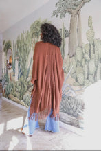 Load image into Gallery viewer, Fringed Boho Poncho