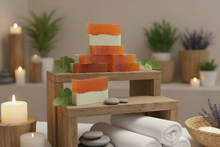 Load image into Gallery viewer, WaterMint Herbal Bar Soap