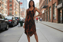 Load image into Gallery viewer, Tie Dye Dress with Hood