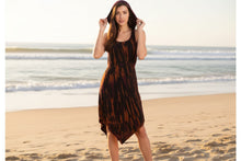 Load image into Gallery viewer, Tie Dye Dress with Hood