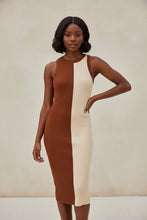 Load image into Gallery viewer, Two Toned Knit Dress