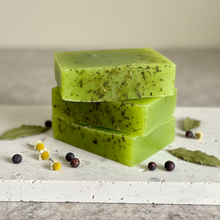 Load image into Gallery viewer, Aloe Mint Herbal Bar Soap