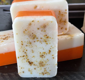 Popsicle Orange  Exfoliating Soap